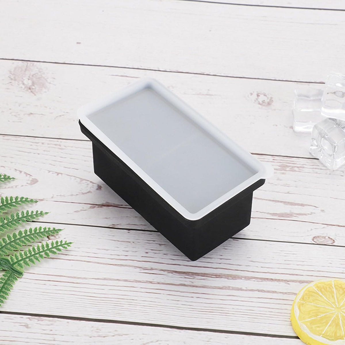 Silicone Freezer Tray With Lid Extra Large Soup Storage Container 2 Cup Portion For Stews Broth Meal Prep Freezing - Reusable Kitchen Tool (B)