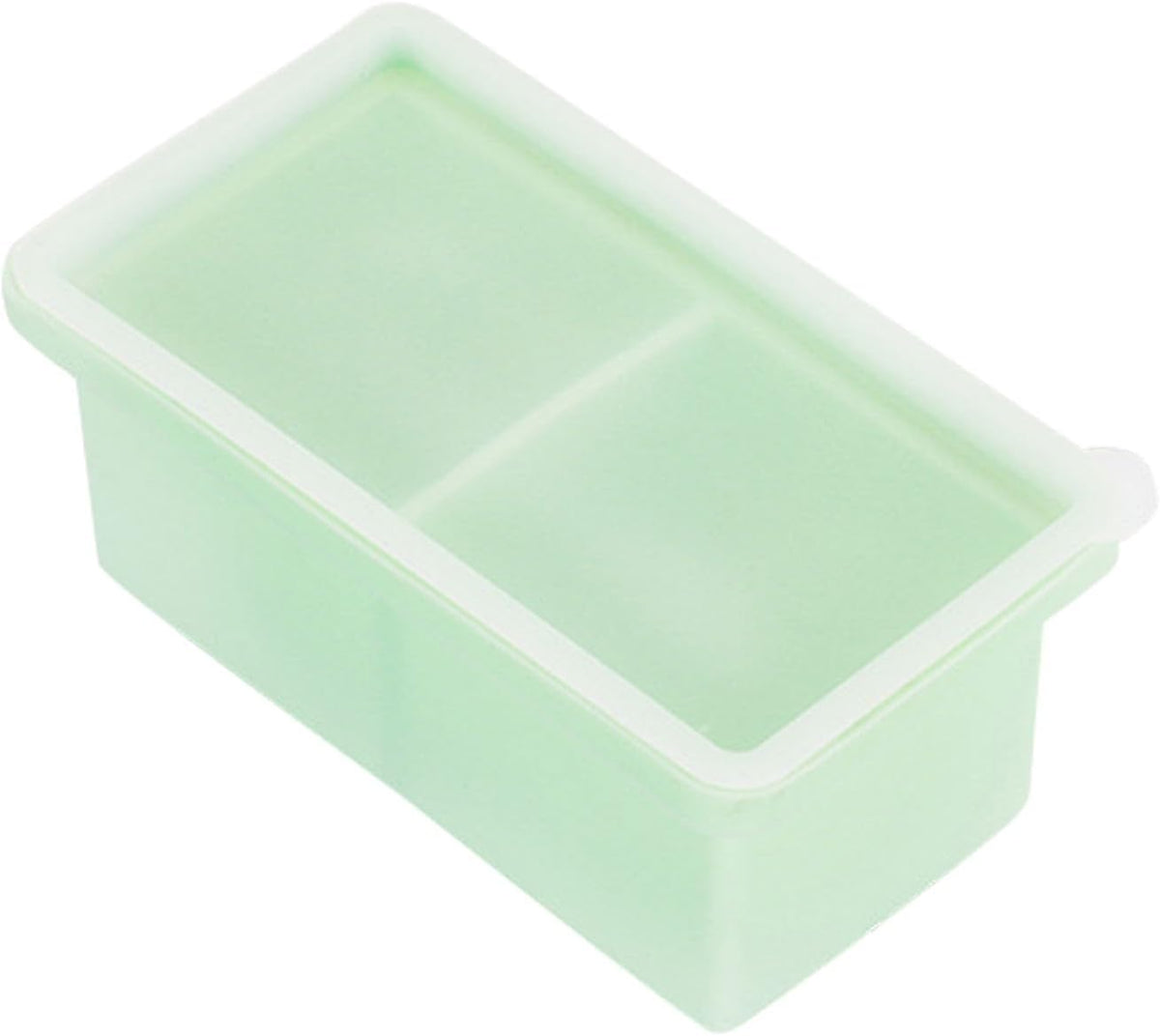 Silicone Freezer Tray With Lid Extra Large Soup Storage Container 2 Cup Portion For Stews Broth Meal Prep Freezing - Reusable Kitchen Tool (B)