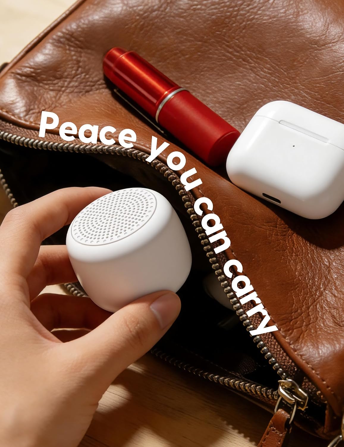 Pocket Mini Portable White Noise Machine for Travel, 15 Sounds