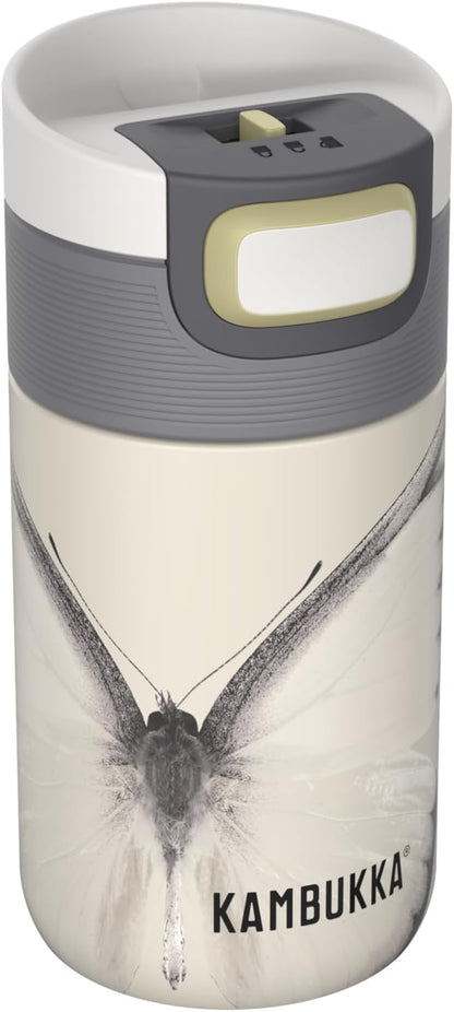ETNA Breezy Blue Thermal Mug 500 ml – Coffee Mug to Go Made of Stainless Steel – Leak-Proof & Leak-Proof – Insulated Travel & Coffee Mug – Keeps 9 Hours Hot / 18 Hours Cold
