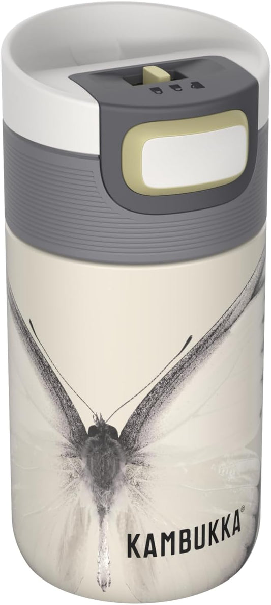 ETNA Breezy Blue Thermal Mug 500 ml – Coffee Mug to Go Made of Stainless Steel – Leak-Proof & Leak-Proof – Insulated Travel & Coffee Mug – Keeps 9 Hours Hot / 18 Hours Cold