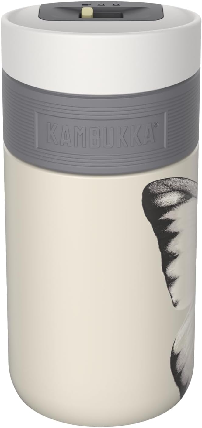 ETNA Breezy Blue Thermal Mug 500 ml – Coffee Mug to Go Made of Stainless Steel – Leak-Proof & Leak-Proof – Insulated Travel & Coffee Mug – Keeps 9 Hours Hot / 18 Hours Cold