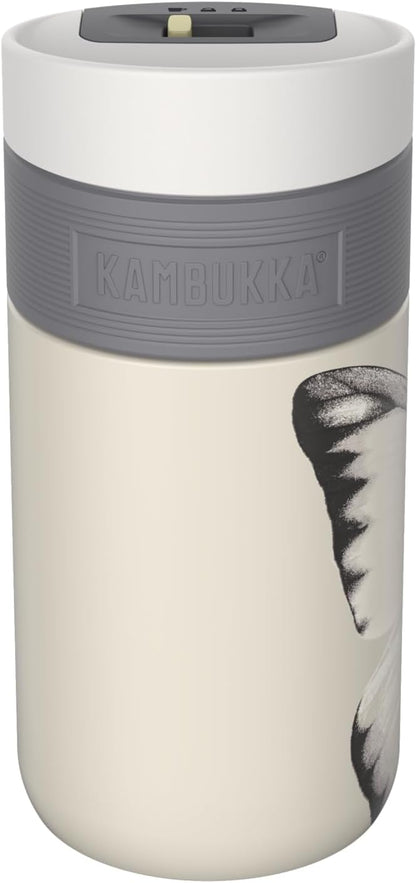 ETNA Breezy Blue Thermal Mug 500 ml – Coffee Mug to Go Made of Stainless Steel – Leak-Proof & Leak-Proof – Insulated Travel & Coffee Mug – Keeps 9 Hours Hot / 18 Hours Cold