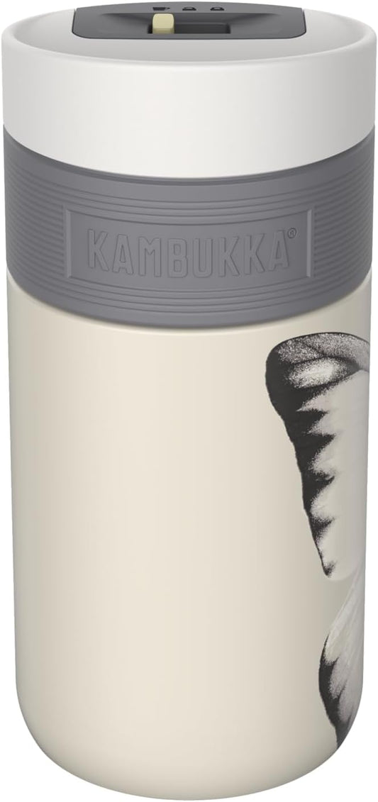 ETNA Breezy Blue Thermal Mug 500 ml – Coffee Mug to Go Made of Stainless Steel – Leak-Proof & Leak-Proof – Insulated Travel & Coffee Mug – Keeps 9 Hours Hot / 18 Hours Cold