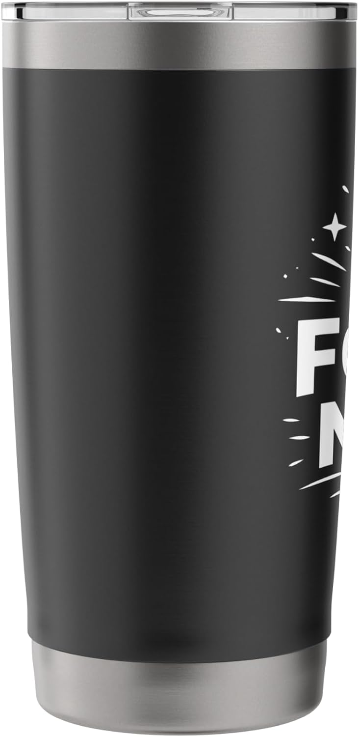 Focus Mode Productivity Mindset Minimal Design Stainless Steel Insulated Tumbler