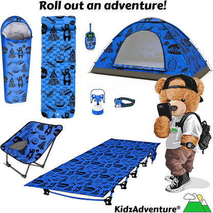 Youth and Kids Camping Chair | Ultra Lightweight, Foldable and Heavy Duty | Ideal Indoor/Outdoor Kid Chair for Camping, Sports and Lawn