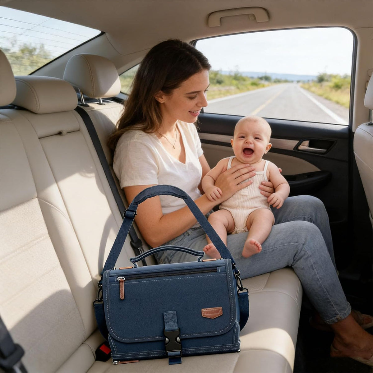 Foldable Lightweight Diaper Pad Portable Design for Parents on The Go Portable Changing Pad
