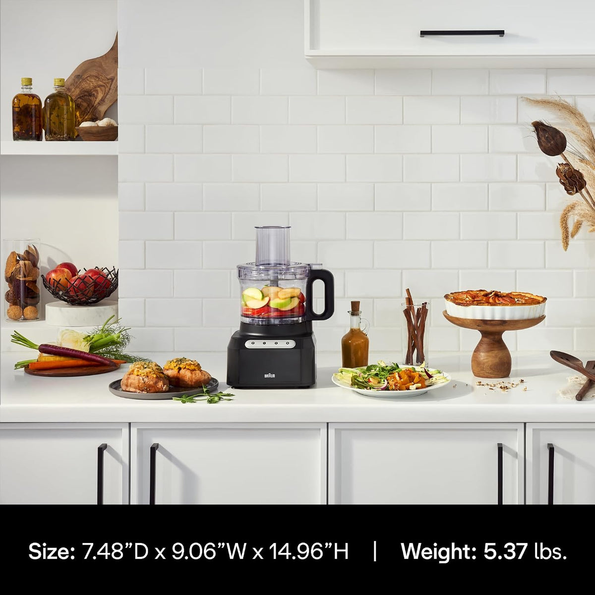 EasyPrep™ Mini Food Processor, 4 cup, Two Speed Pulse, QuadBlade