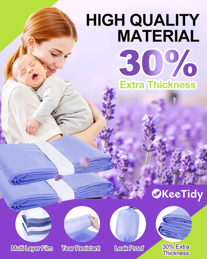 Diaper Pail Refills Compatible with Dekor Classic & Eko Classic