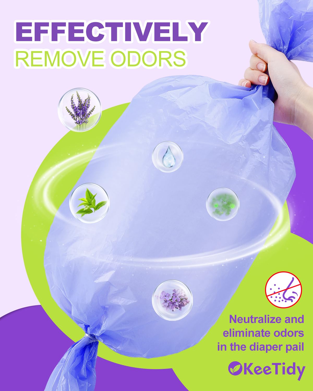 Diaper Pail Refills Compatible with Dekor Classic & Eko Classic