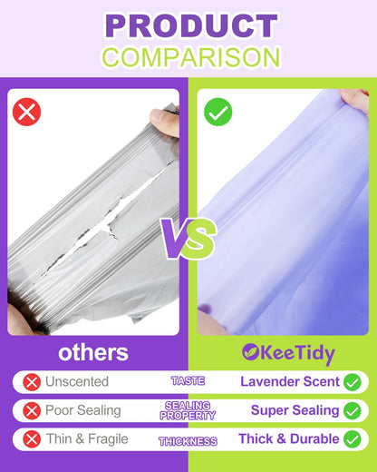 Diaper Pail Refills Compatible with Dekor Classic & Eko Classic