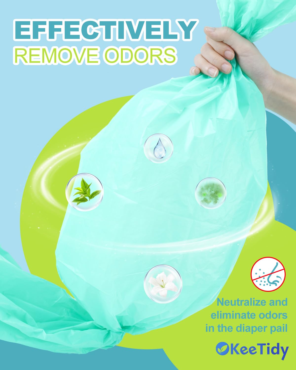 Diaper Pail Refills Compatible with Dekor Classic & Eko Classic