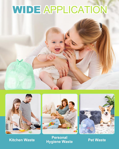 Diaper Pail Refills Compatible with Dekor Classic & Eko Classic