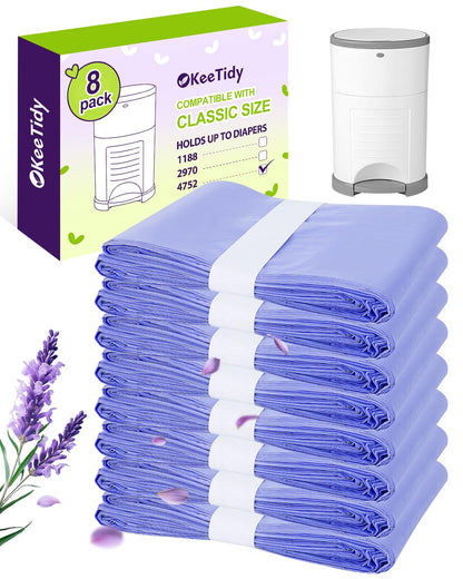 Diaper Pail Refills Compatible with Dekor Classic & Eko Classic
