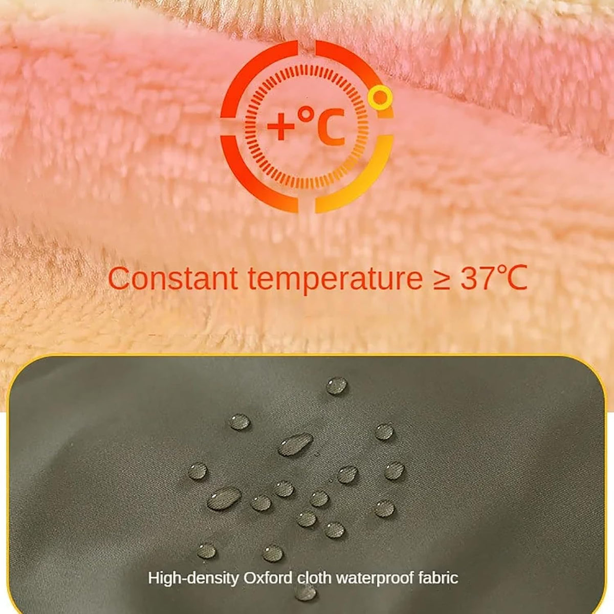 Stroller Gloves Winter Thick Warm Golf Push Cart Mittens for Cold Weather Windproof Rainproof Pram Hand Muff for Parents and Caregivers