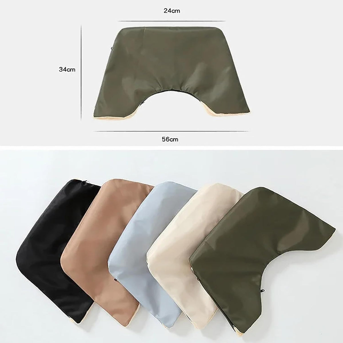 Stroller Gloves Winter Thick Warm Golf Push Cart Mittens for Cold Weather Windproof Rainproof Pram Hand Muff for Parents and Caregivers