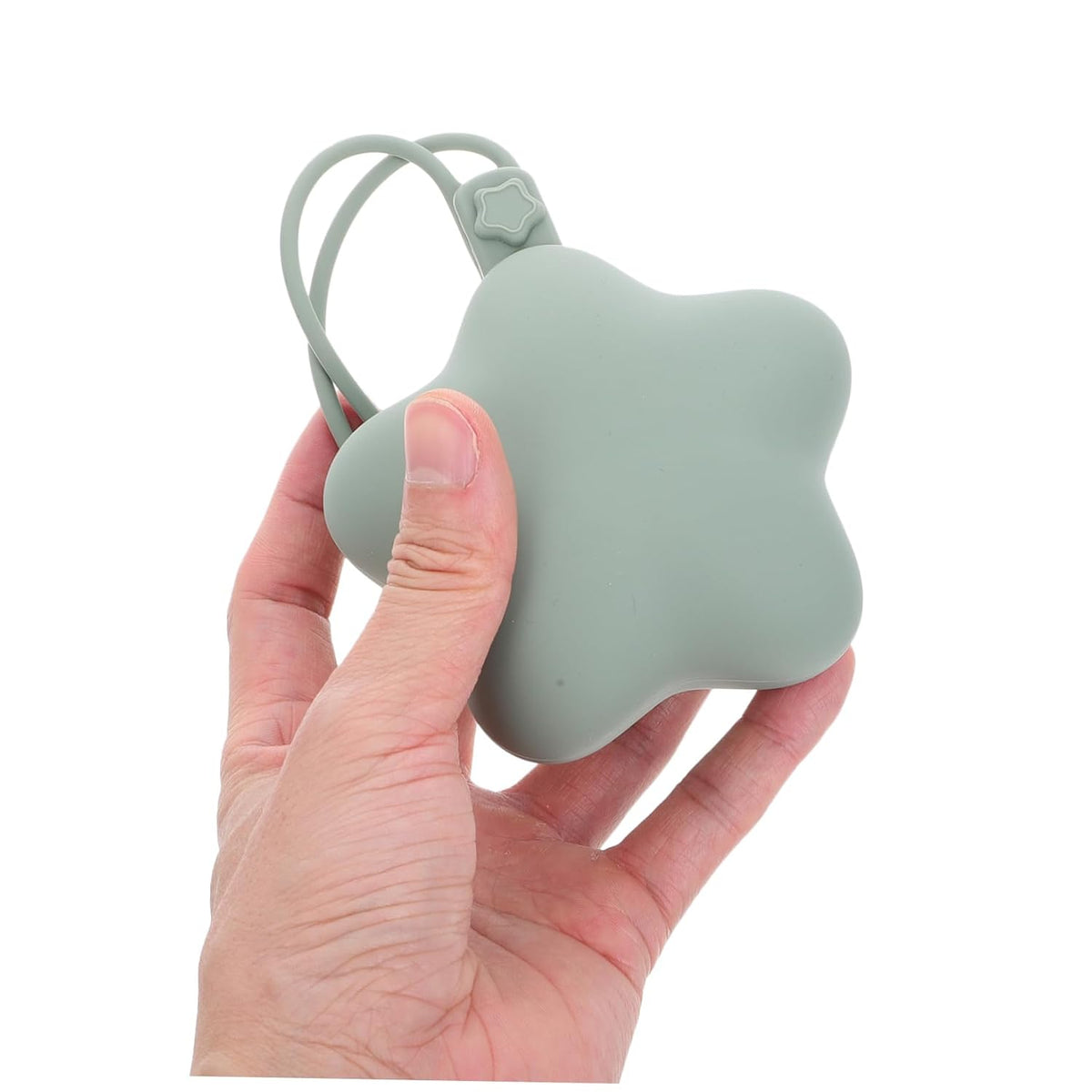 Totority 2pcs Silicone Storage Case Portable Holder Bag Dustproof Organizer for Diaper Bag Soft Clip Included
