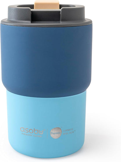 Ultimate Ceramic Travel Mug, 12oz Insulated Stainless Steel Coffee Cup with Handle & Splash-Resistant Lid, Ceramic Lined for Pure Taste, BPA-Free, Double-Wall Vacuum for Hot Drinks
