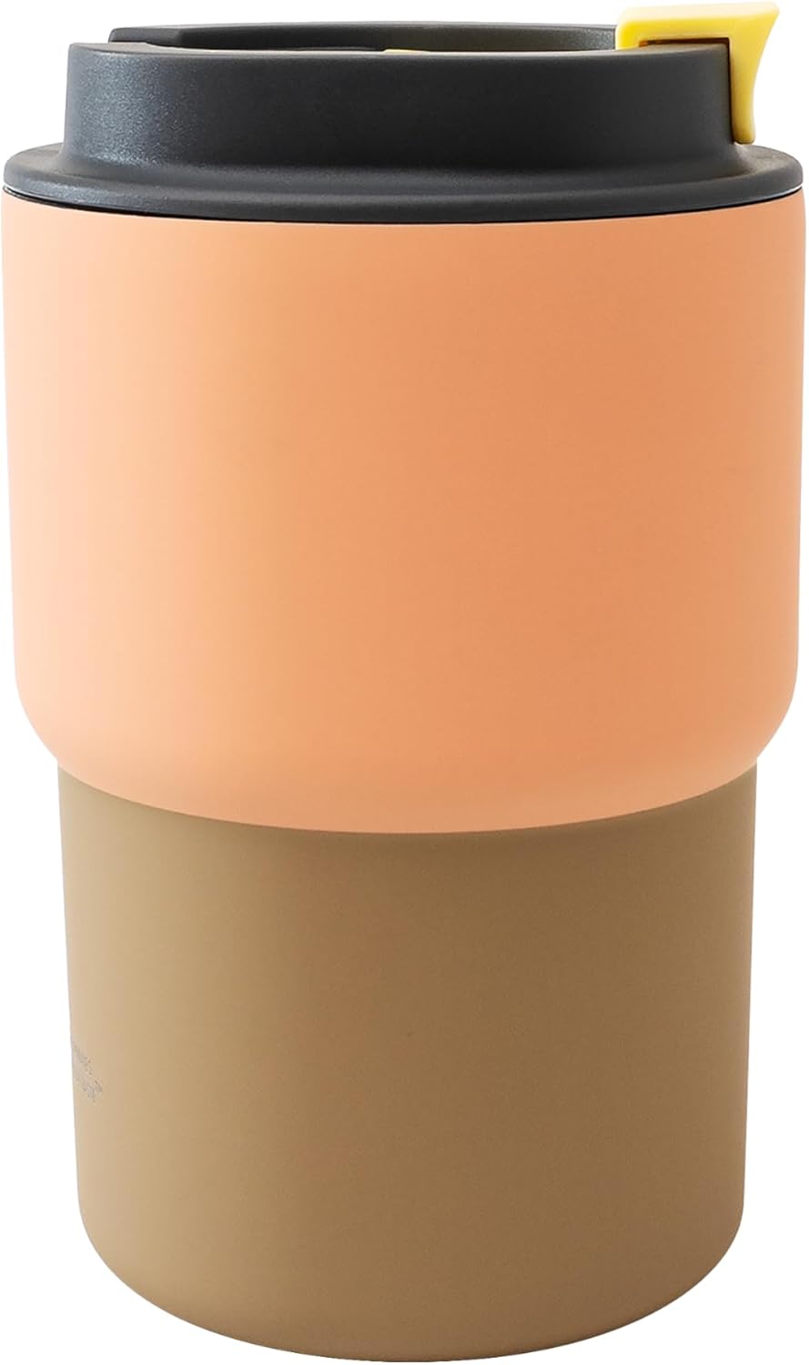 Ultimate Ceramic Travel Mug, 12oz Insulated Stainless Steel Coffee Cup with Handle & Splash-Resistant Lid, Ceramic Lined for Pure Taste, BPA-Free, Double-Wall Vacuum for Hot Drinks