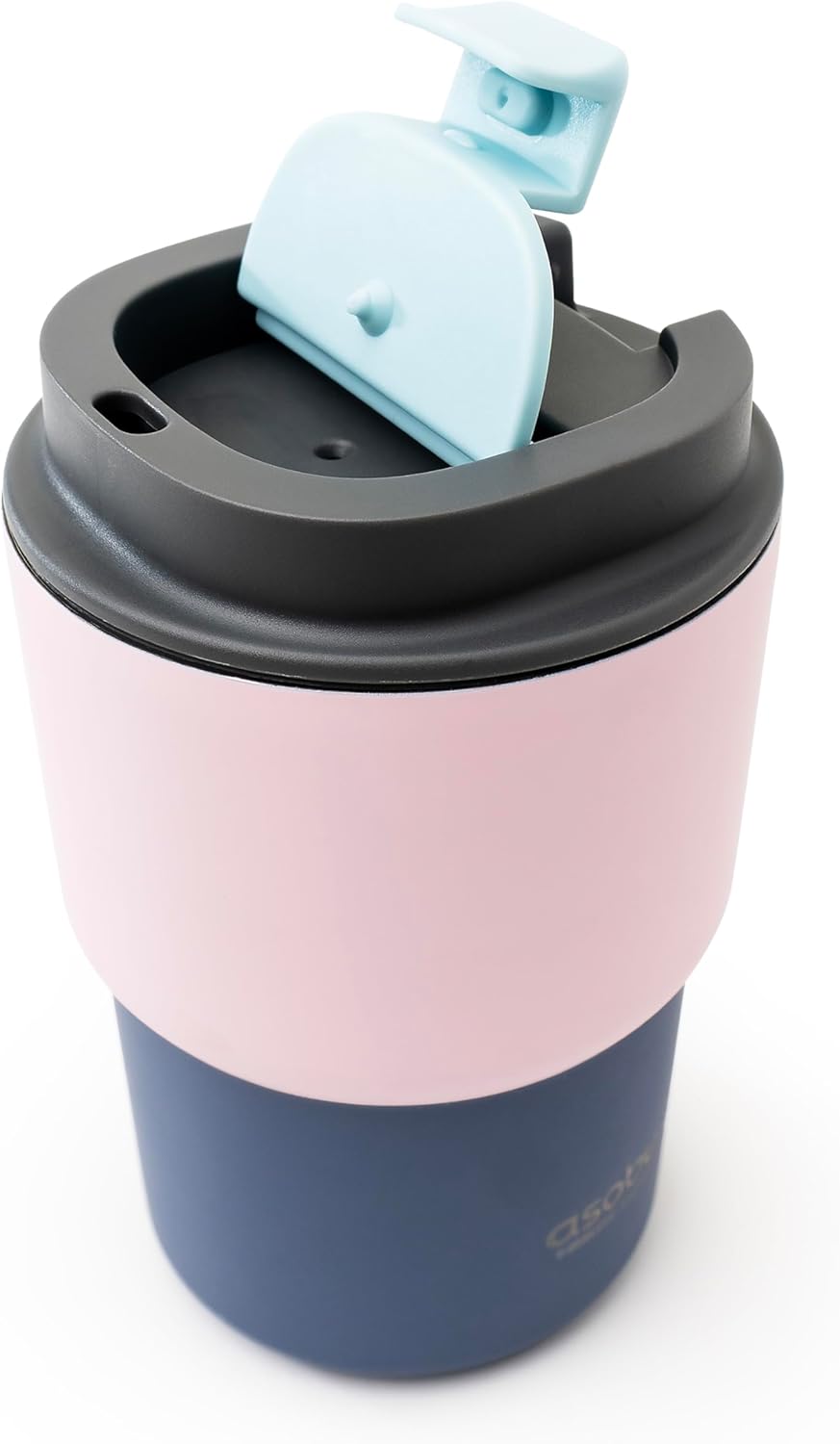 Ultimate Ceramic Travel Mug, 12oz Insulated Stainless Steel Coffee Cup with Handle & Splash-Resistant Lid, Ceramic Lined for Pure Taste, BPA-Free, Double-Wall Vacuum for Hot Drinks