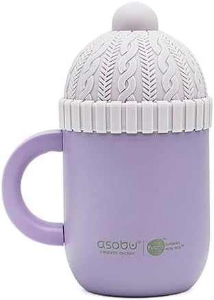 Ultimate Ceramic Travel Mug, 12oz Insulated Stainless Steel Coffee Cup with Handle & Splash-Resistant Lid, Ceramic Lined for Pure Taste, BPA-Free, Double-Wall Vacuum for Hot Drinks