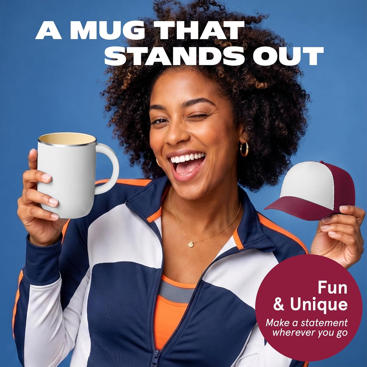 Ultimate Ceramic Travel Mug, 12oz Insulated Stainless Steel Coffee Cup with Handle & Splash-Resistant Lid, Ceramic Lined for Pure Taste, BPA-Free, Double-Wall Vacuum for Hot Drinks