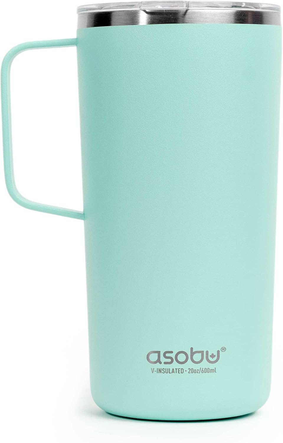 Ultimate Ceramic Travel Mug, 12oz Insulated Stainless Steel Coffee Cup with Handle & Splash-Resistant Lid, Ceramic Lined for Pure Taste, BPA-Free, Double-Wall Vacuum for Hot Drinks
