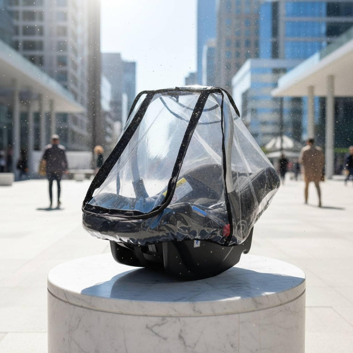 Rain Cover Weather Canopy Protector Ventilated Design Suitable for outings City Walks Park strolls