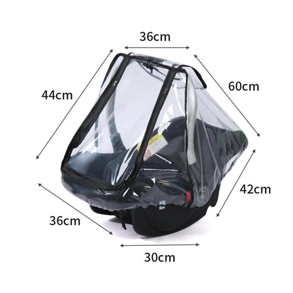 Rain Cover Weather Canopy Protector Ventilated Design Suitable for outings City Walks Park strolls