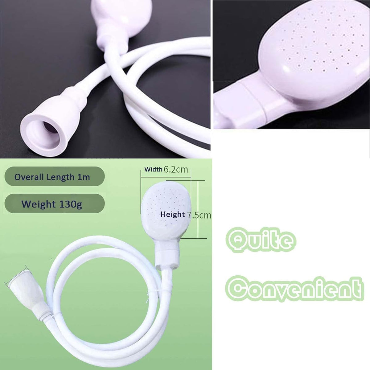 78.7in Portable Sink Hose Sprayer, Shampoo Sprayer Handheld Hose Shower Head Spray Hose for Bathing Baby, Pets Shower, Washing Hair, Rinsing Vegetables,Utility Sink