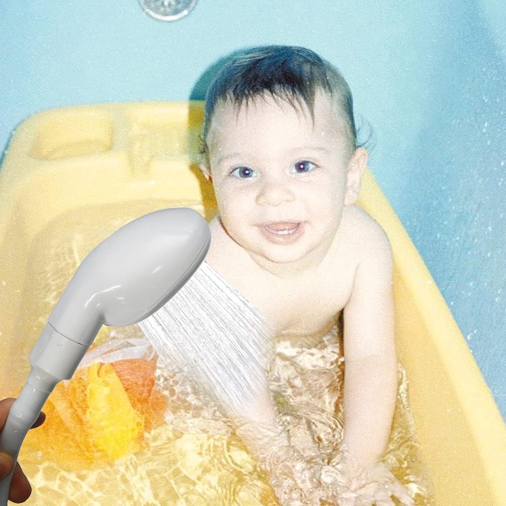 78.7in Portable Sink Hose Sprayer, Shampoo Sprayer Handheld Hose Shower Head Spray Hose for Bathing Baby, Pets Shower, Washing Hair, Rinsing Vegetables,Utility Sink