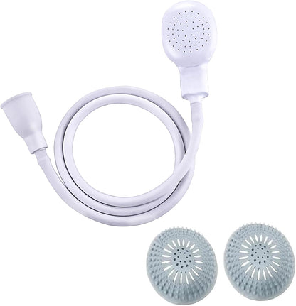 78.7in Portable Sink Hose Sprayer, Shampoo Sprayer Handheld Hose Shower Head Spray Hose for Bathing Baby, Pets Shower, Washing Hair, Rinsing Vegetables,Utility Sink