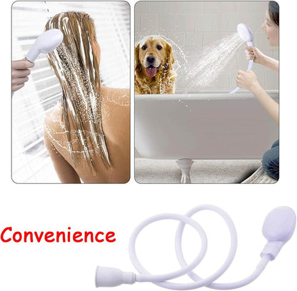 78.7in Portable Sink Hose Sprayer, Shampoo Sprayer Handheld Hose Shower Head Spray Hose for Bathing Baby, Pets Shower, Washing Hair, Rinsing Vegetables,Utility Sink