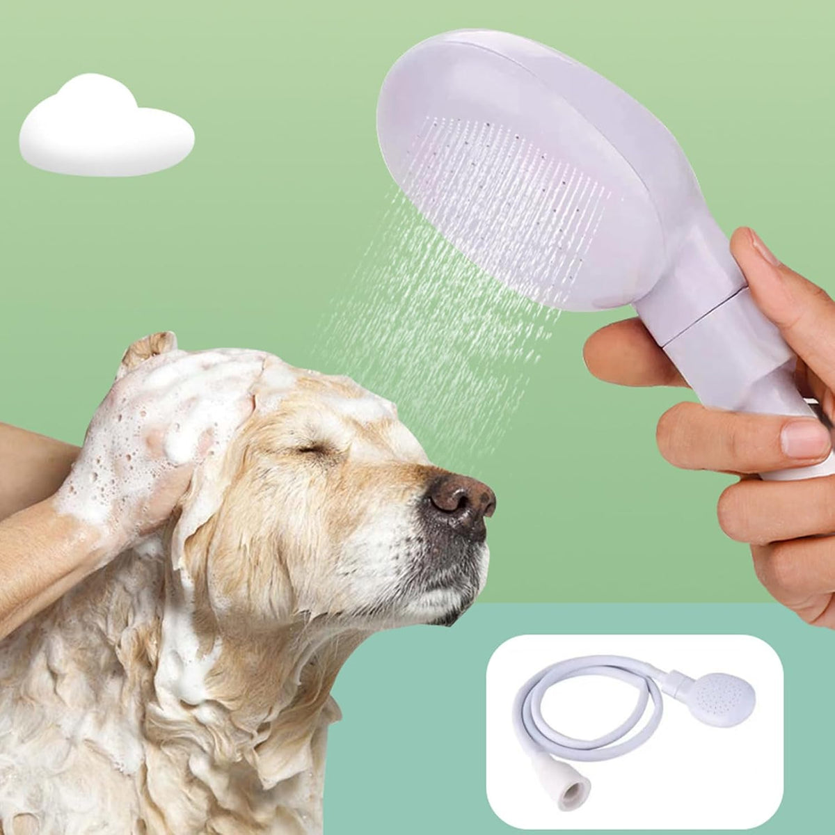 78.7in Portable Sink Hose Sprayer, Shampoo Sprayer Handheld Hose Shower Head Spray Hose for Bathing Baby, Pets Shower, Washing Hair, Rinsing Vegetables,Utility Sink