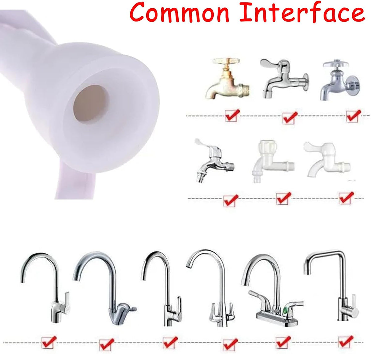 78.7in Portable Sink Hose Sprayer, Shampoo Sprayer Handheld Hose Shower Head Spray Hose for Bathing Baby, Pets Shower, Washing Hair, Rinsing Vegetables,Utility Sink