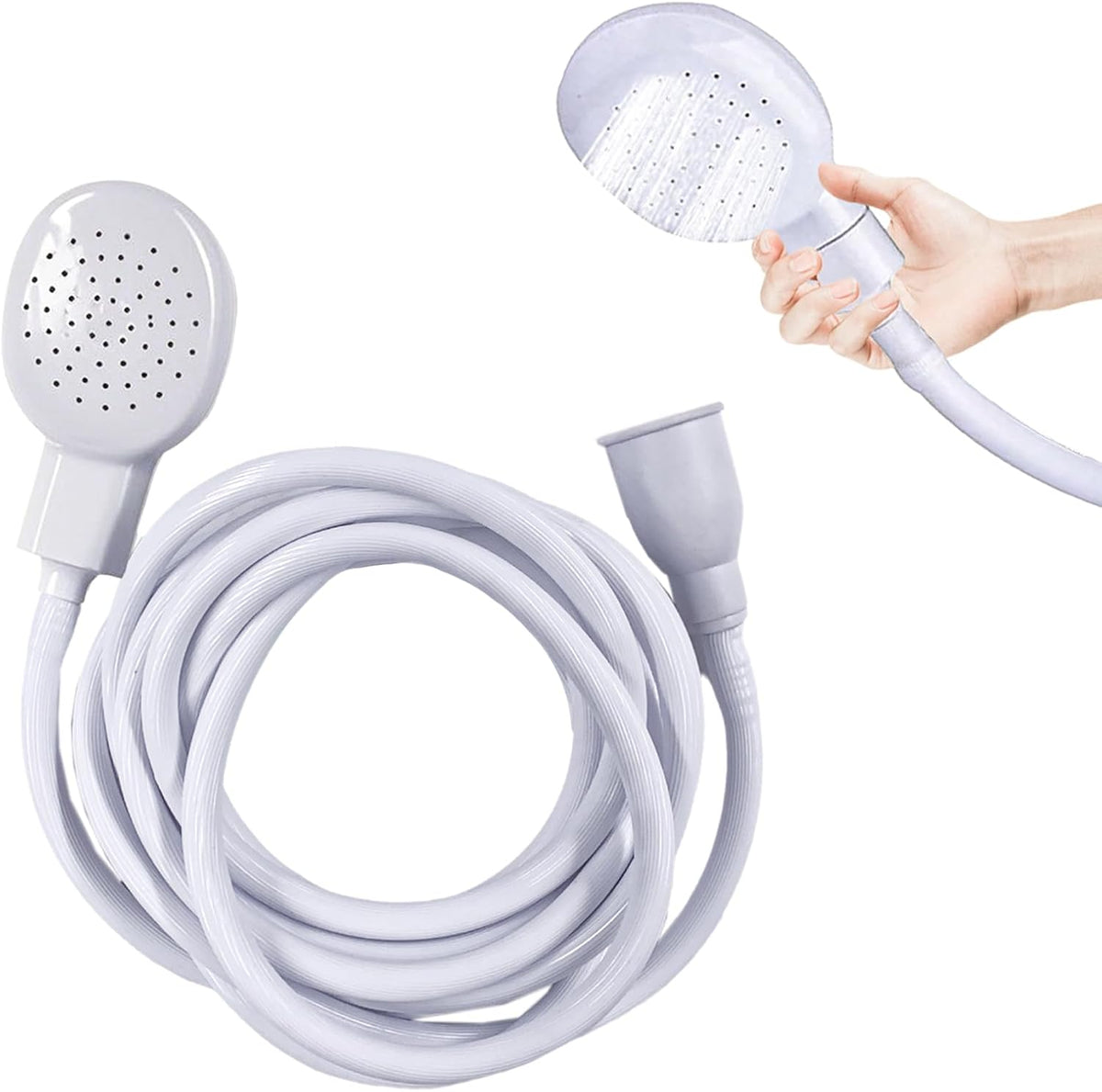 78.7in Portable Sink Hose Sprayer, Shampoo Sprayer Handheld Hose Shower Head Spray Hose for Bathing Baby, Pets Shower, Washing Hair, Rinsing Vegetables,Utility Sink