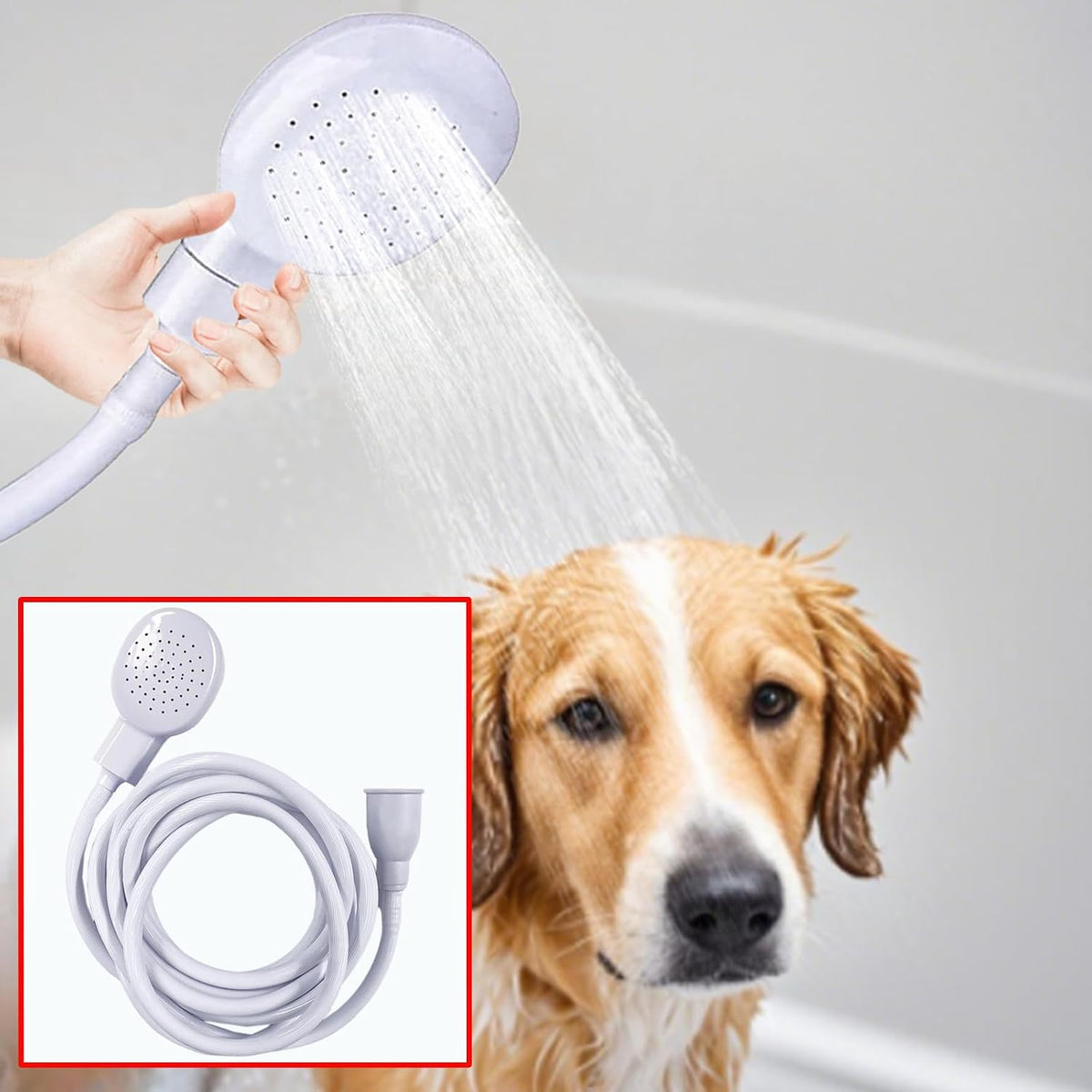 78.7in Portable Sink Hose Sprayer, Shampoo Sprayer Handheld Hose Shower Head Spray Hose for Bathing Baby, Pets Shower, Washing Hair, Rinsing Vegetables,Utility Sink