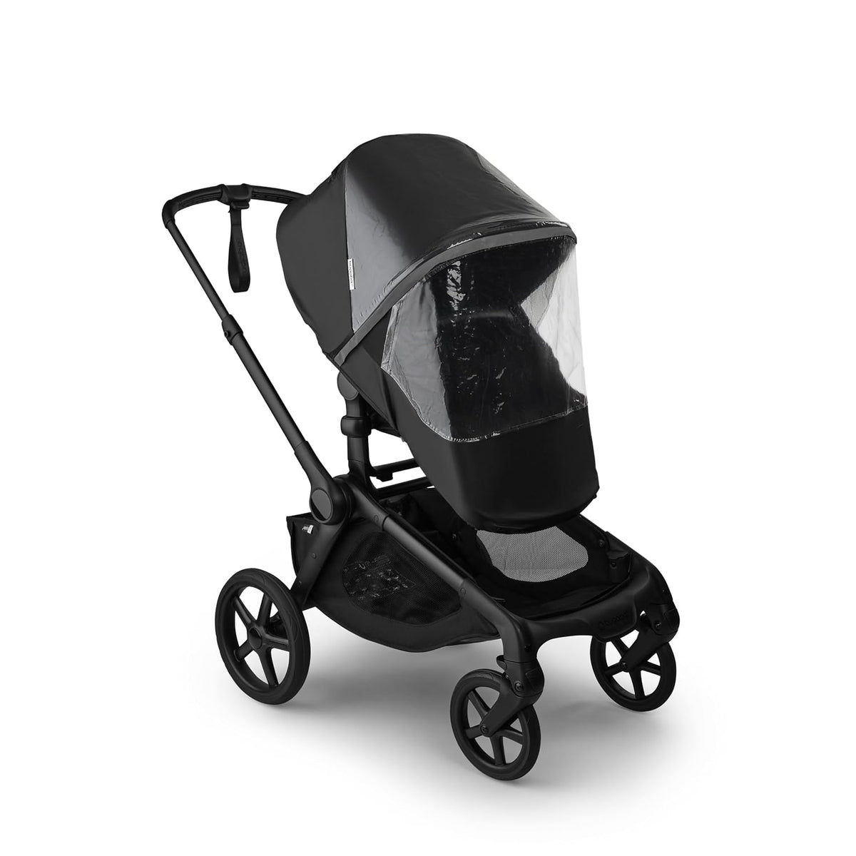 High Performance Rain Cover – 180° Zipper Access, Transparent Window, Reflective Strip, PVC-Free Weather Shield for Bassinet & Seat, Fits Cameleon 3, Fox, Lynx & Kangaroo