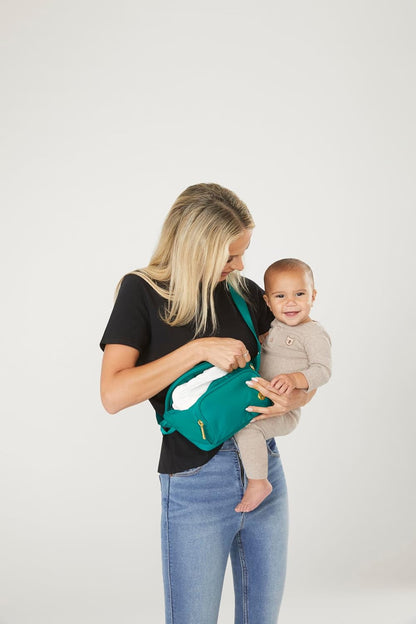 Unisex-Adult Diaper Waistpack Crossbody Bag