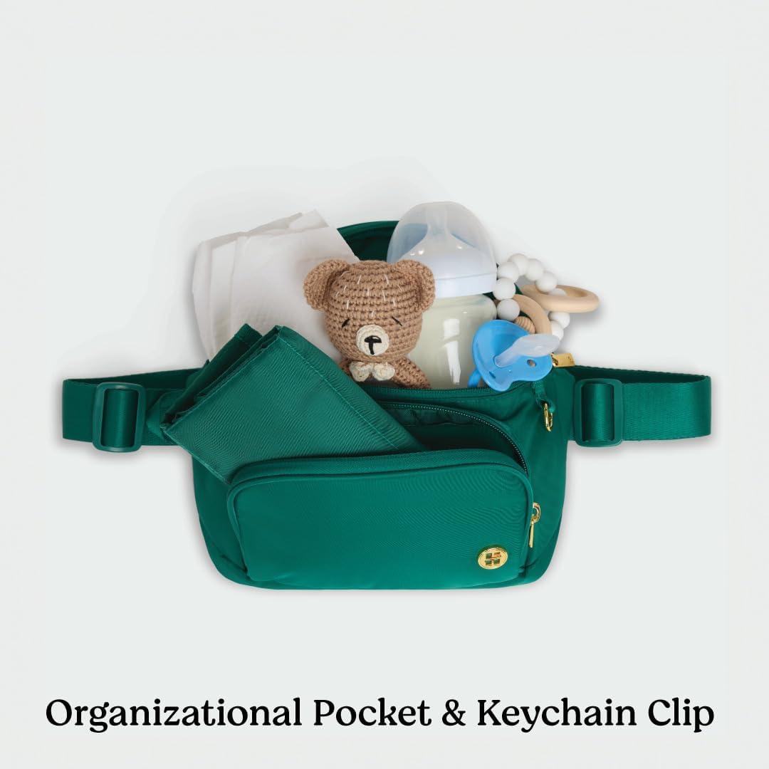 Unisex-Adult Diaper Waistpack Crossbody Bag