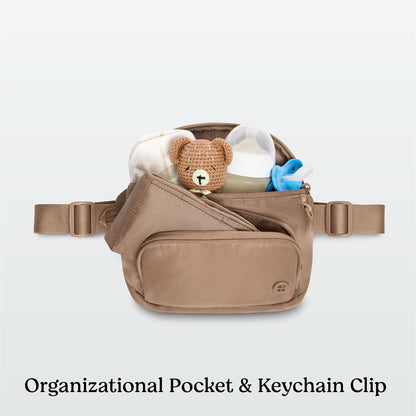 Unisex-Adult Diaper Waistpack Crossbody Bag