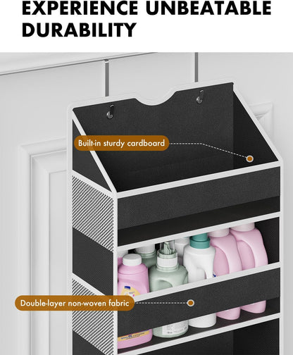 Over the Door Organizer, Compact Hanging Storage for Nursery Bathroom