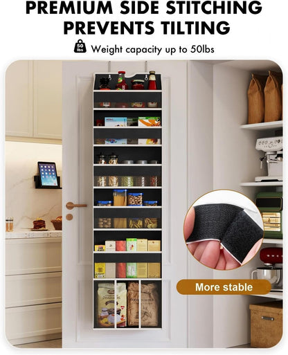 Over the Door Organizer, Compact Hanging Storage for Nursery Bathroom