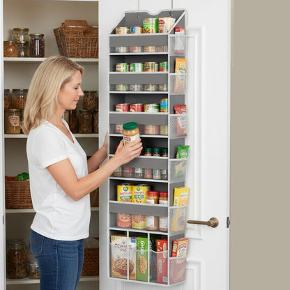 Over the Door Organizer, Compact Hanging Storage for Nursery Bathroom