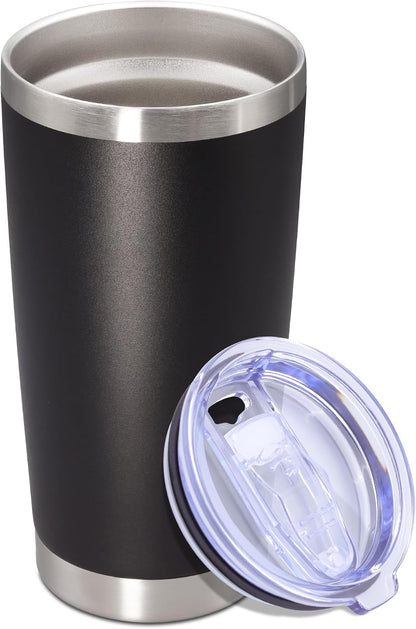 20 oz Tumbler Insulated Tumblers Stainless Steel Coffee Mug,SS 1PCS | Double Wall Vacuum Travel Coffee Tumbler ,Powder Coated Tumbler Cup Keep Hot & Cold