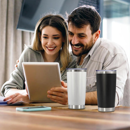 20 oz Tumbler Insulated Tumblers Stainless Steel Coffee Mug,SS 1PCS | Double Wall Vacuum Travel Coffee Tumbler ,Powder Coated Tumbler Cup Keep Hot & Cold