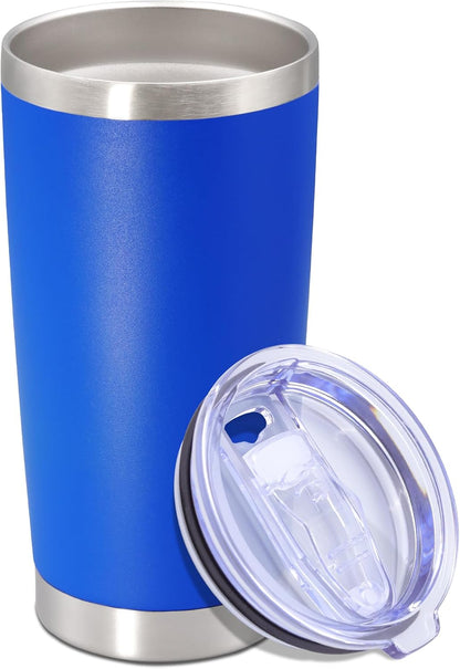 20 oz Tumbler Insulated Tumblers Stainless Steel Coffee Mug,SS 1PCS | Double Wall Vacuum Travel Coffee Tumbler ,Powder Coated Tumbler Cup Keep Hot & Cold