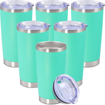 20 oz Tumbler Insulated Tumblers Stainless Steel Coffee Mug,SS 1PCS | Double Wall Vacuum Travel Coffee Tumbler ,Powder Coated Tumbler Cup Keep Hot & Cold