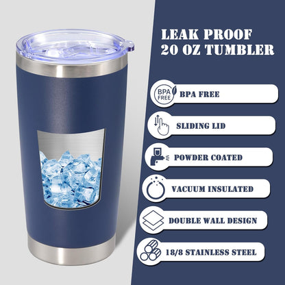 20 oz Tumbler Insulated Tumblers Stainless Steel Coffee Mug,SS 1PCS | Double Wall Vacuum Travel Coffee Tumbler ,Powder Coated Tumbler Cup Keep Hot & Cold