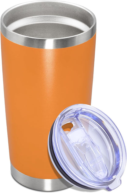 20 oz Tumbler Insulated Tumblers Stainless Steel Coffee Mug,SS 1PCS | Double Wall Vacuum Travel Coffee Tumbler ,Powder Coated Tumbler Cup Keep Hot & Cold